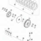 250 SXF FACTORY EDITION ENGINE Сцепление