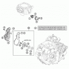 690 DUKE BLACK ENGINE Водяной насос