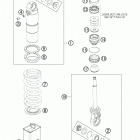 50 SX CHASSIS Амортизатор