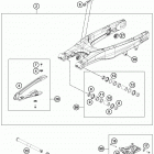 450 SXF FACTORY EDITION CHASSIS Бугель