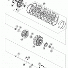 1290 ADV WHITE ENGINE Сцепление