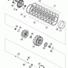 1290 SUPERDUKE R BLACK ENGINE Сцепление