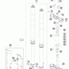 150 XC CHASSIS Передняя вилка