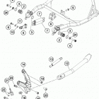 1190 ADV GREY CHASSIS Side- center stand