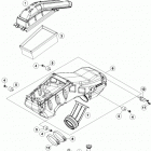 690 ENDURO-R CHASSIS Воздушный фильтр