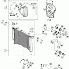 1190 ADV GREY ENGINE Система охлаждения