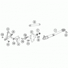 1290 SD-R ORG CHASSIS Подножка