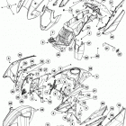 1190 ADV GREY CHASSIS Обтекатель , крылья