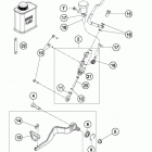 1190 ADV GREY CHASSIS Тормозной цилиндр задний