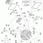 1190 RC8-R ENGINE Головка цилиндра передняя