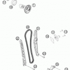 450 XCF ENGINE Газо-распределительный механизм
