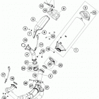 1190 ADV GREY CHASSIS Глушитель