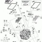 1290 SD-R ORG ENGINE Головка цилиндра передняя