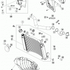 690 ENDURO-R ENGINE Система охлаждения