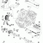 1190 ADV GREY ENGINE Масляная система