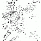 1290 SD-R ORG CHASSIS Бак,сидение