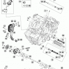 1290 SD-R ORG ENGINE Масляная система
