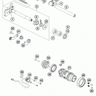 690 DUKE BLACK ENGINE Механизм переключения