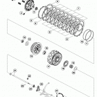 1190 RC8-R ENGINE Сцепление