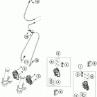 1190 ADV GREY CHASSIS Передний тормозной суппорт