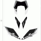 690 ENDURO-R CHASSIS Наклейки