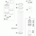 65 SX CHASSIS Амортизатор