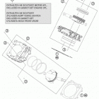 1190 ADV GREY ENGINE Цилиндры