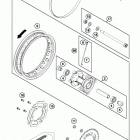 50 SX MINI CHASSIS Заднее колесо