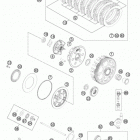 350 EXCF ENGINE Сцепление