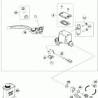 690 ENDURO-R CHASSIS Главный цилиндр тормозной