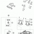 1190 ADV GREY ENGINE Корпус Дросселя