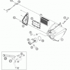 690 DUKE WHITE CHASSIS Воздушный фильтр