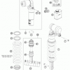 690 ENDURO-R CHASSIS Моно амортизатор