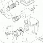 LT A400F,Z Air cleaner (lt-a400fl4 p28)