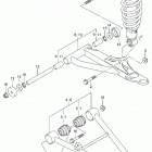 LT A500X,Z Подвеска передняя