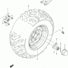 LT A500X,Z Lh rear wheel (lt-a500xl4 p28)