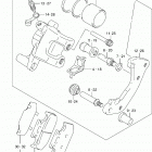 LT A500XP,Z Передние тормоза