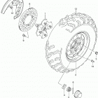 LT A500X,Z Front wheel (lt-a500xl4 p28)