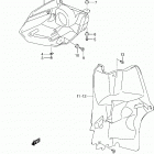 LT A400F,Z Front lamp housing