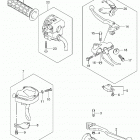 LT A500X,Z Рулевые переключатели