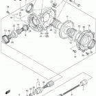 LT A500X,Z Редуктор задний