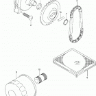 LT A750XP,Z Масляный насос