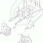 LT Z400 Rear fender (lt-z400l4 e33)