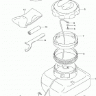 LT A500X,Z Передний ящик