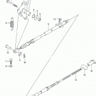 LT A500X,Z Педаль тормоза