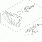 LT A500X,Z Rear combination lamp (lt-a500xl4 p33)