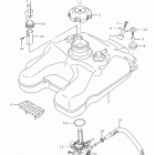LT Z400 Топливный бак
