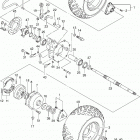 LT Z90 Заднее колесо