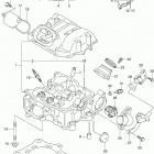LT A500X,Z Головка цилиндра
