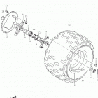 LT Z400 Lh rear wheel